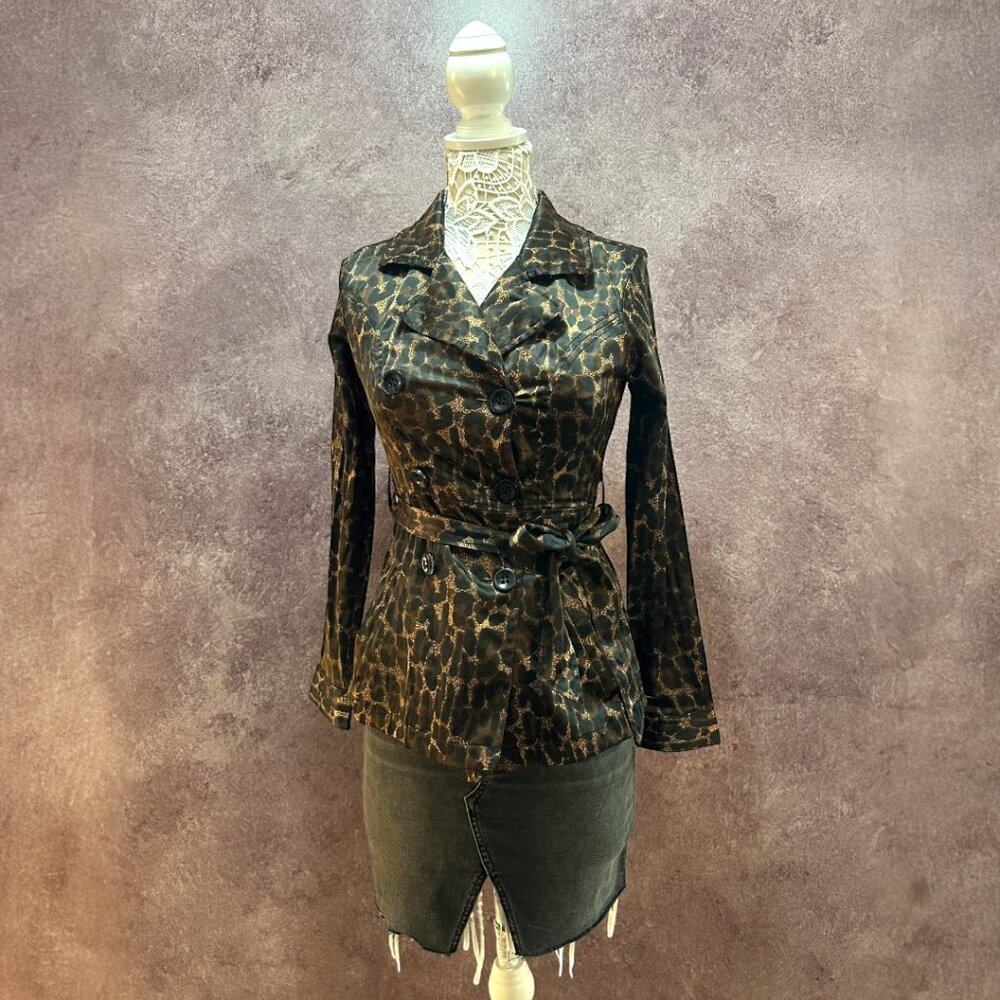 Dots Leopard Print Jacket - Picture 3 of 10